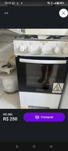 Vendo fogão semi novo