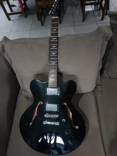 Guitarra Semiacústica Tagima Jazz n' Blues Seattle + Maestro Custom Bag