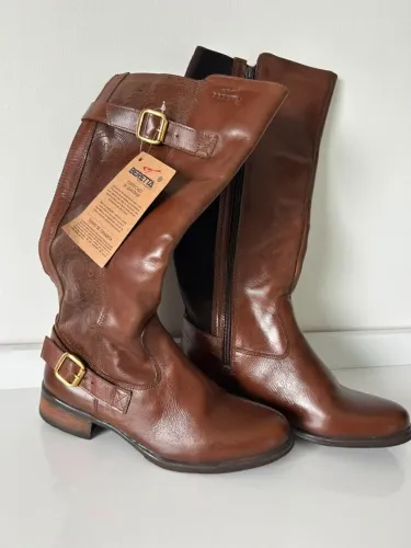 Bota Feminina Beretta Couro Legítimo Tam. 35 Nova