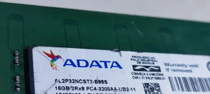 Memória RAM ADATA Premier 16GB DDR4 3200MHz Desktop (U-DIMM)