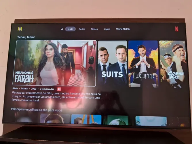 Vende-se TV 55 polegadas Samsung