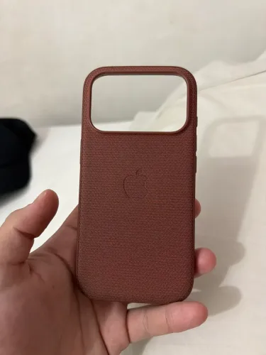 Capinha iphone 17 pro original apple tecido