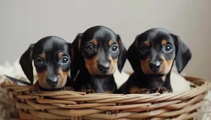 Basset Mini Dachshund Salsichinhas Pronta Entrega.