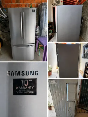 Geladeira Samsung French Door Inverter - Excelente Estado