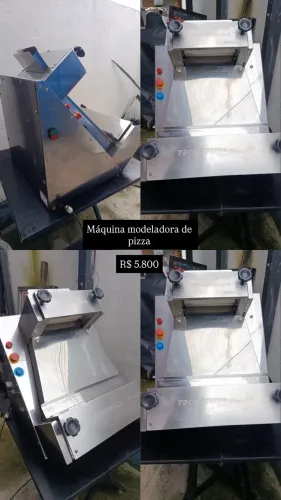 Máquina modeladora de pizza