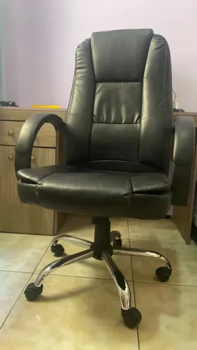 Cadeira de escritório giratória presidente PRE-002