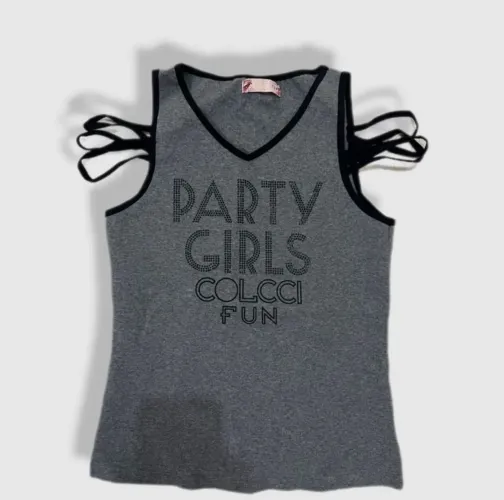 regata colcci party girls cinza