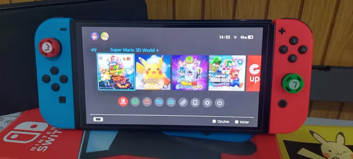 Nintendo Switch Oled Neon Desbl.