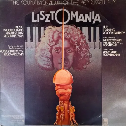 LP Rick Wakeman (Yes) / Roger Daltrey (The Who) - Lisztomania (1975) - Vinil 1a prensagem 