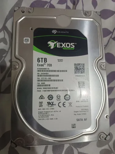 HD Seagate EXOS 6TB