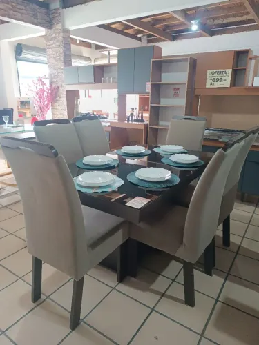 Mesa de Jantar com 6 lugares
