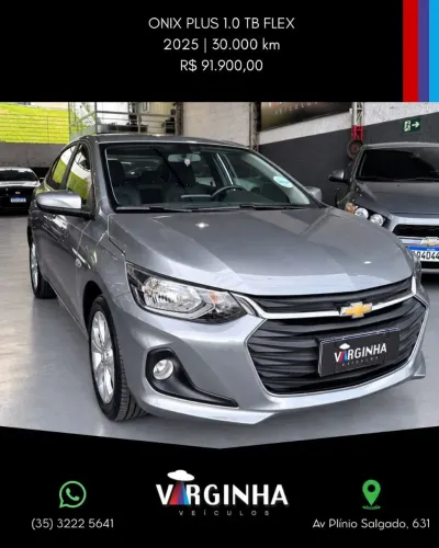 Chevrolet Onix Plus LTZ 1.0 12V TB Flex Aut. 4P 2025