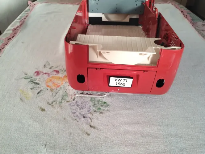 Kombi samba bus 1/8 montando estilo carga
