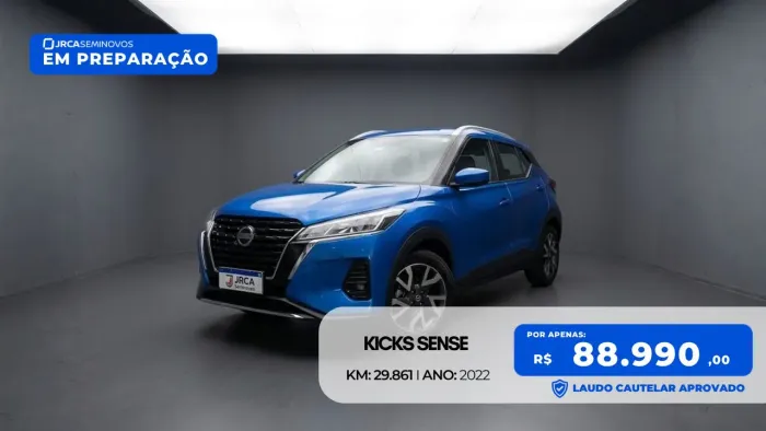 Nissan Kicks Sense 1.6 16V Flex AUT 2022
