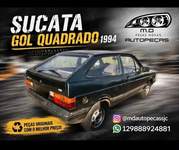 SUCATA GOL QUADRADO