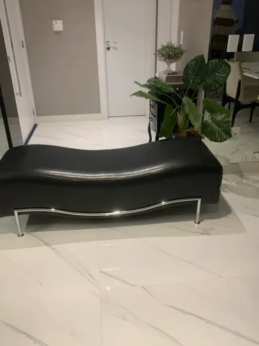 Chaise Recanier Puff sofá decoração