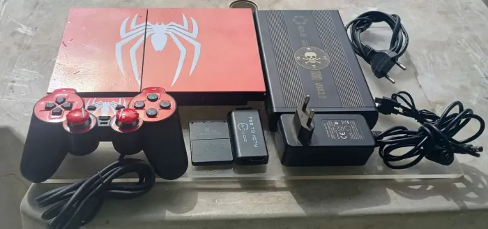 Vendo Playstation 2 tunado com HD cheio de jogos