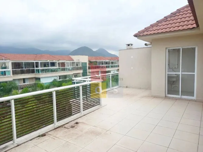 Cobertura duplex Barra village lakes - Vista Interna 3 quartos, 2 suítes.