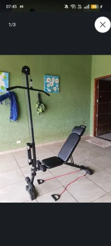 Cadeira de musculação