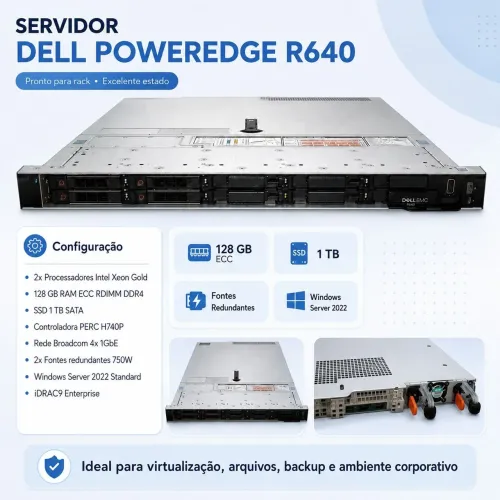 Servidor Dell PowerEdge R640