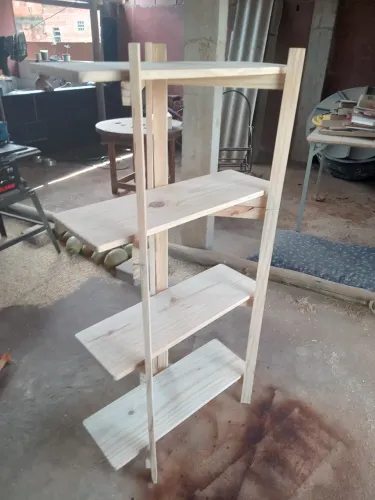 prateleiras Dobrável 5 repartiçãos 120 x 35 x 35 cm