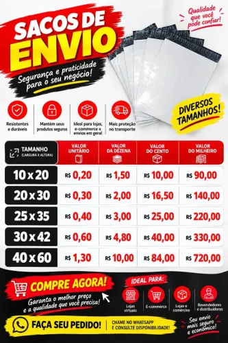 Sacos de envio inviolável 