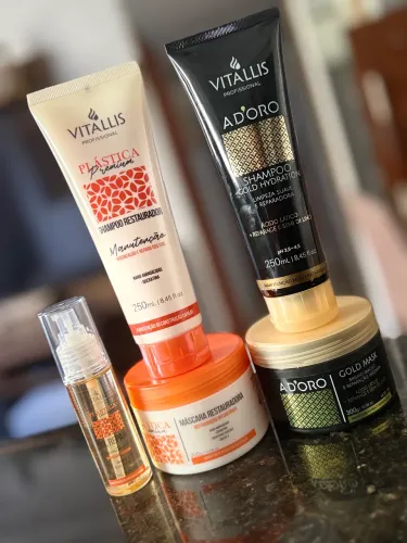 Kit Vitallis Capilar Profissional R$ 180,00 Cada.