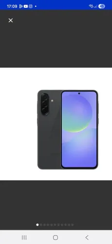 Vendo smartphone  samsung galaxy a 36 128gb. 15 dias de uso na caixa nota fiscal