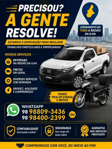 ENTREGAS , FRETES E SERVIÇOS DIVERSOS