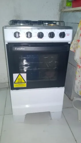 Fogão Esmaltec 4 Bocas Branco - Modelo 4120