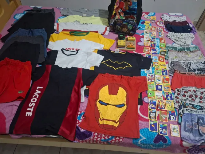 Lote infantil do 6 até 8 40 peças por 30
