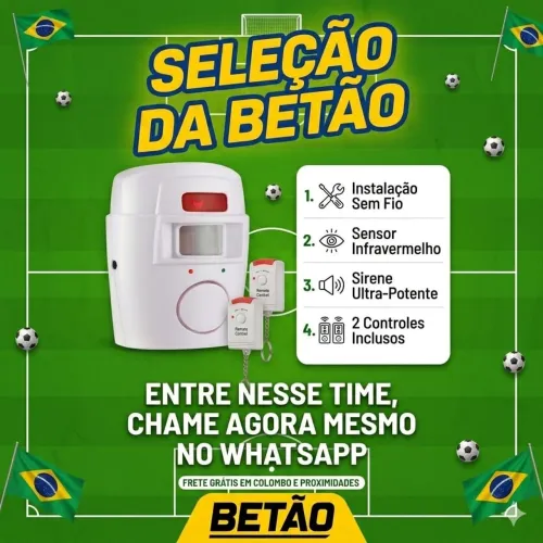 ALARME RESIDENCIAL FÁCIL INSTALAÇÃO