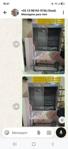 Vendo máquina de assar frango