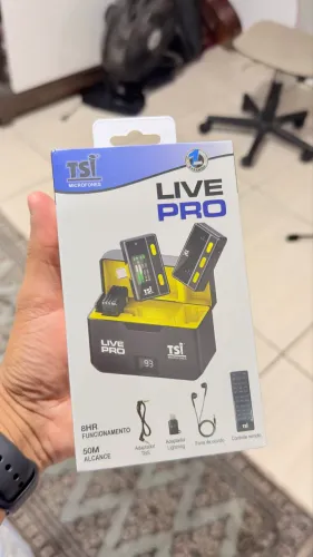 Microfone TSI Live Pro - Lacrado