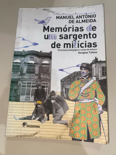 Livro Paradidático Memórias de um Sargento de Milícias 