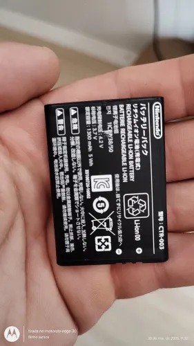Bateria Nintendo 3 DS original 