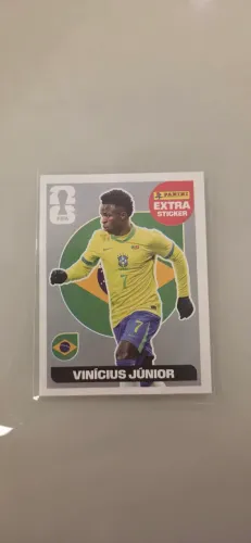 Figurinha Extra Legend Prata Vinícius Júnior