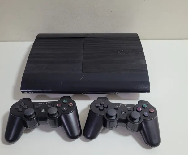 Playstation 3 Super Slim Desbloqueio Hen + Jogos (Aceito Cartão)