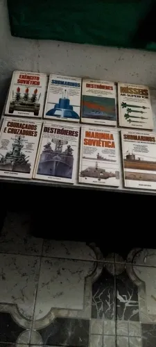 Coleção livros militares