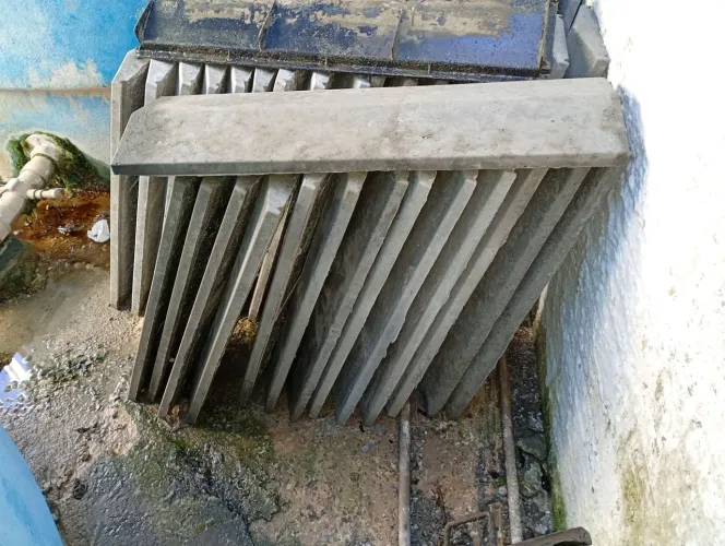 Pingadeiras de concreto reforçado