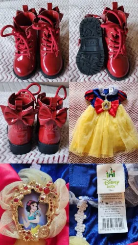Fantasia de Princesa (Branca de Neve)