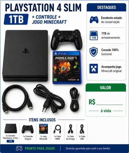 Playstation 4 Slim HD 1TB