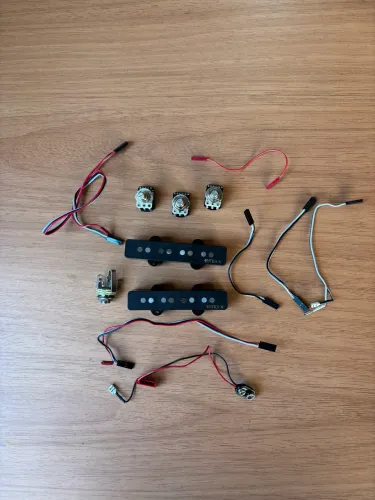 Par Captadores EMG JVX ativo Jazz Bass
