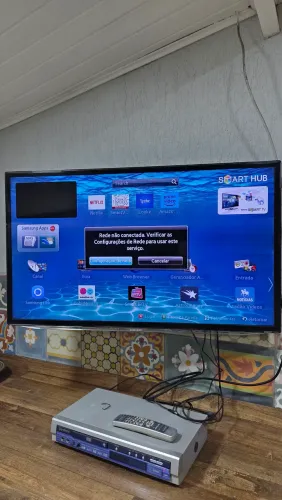 Smart TV Samsung 40" Full HD Slim 3D - Modelo UN40ES6100