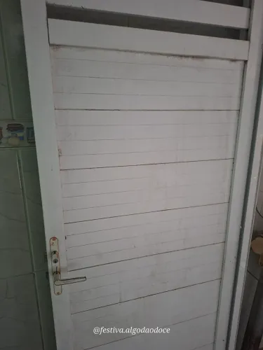 Portao aluminio Branco 70cm