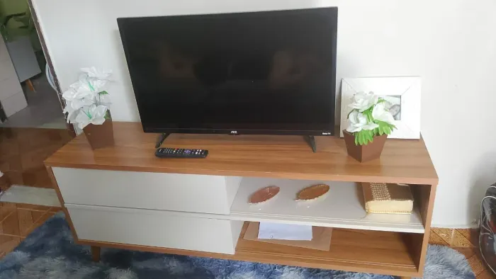 Rack bancada pra tv até 55 polegadas