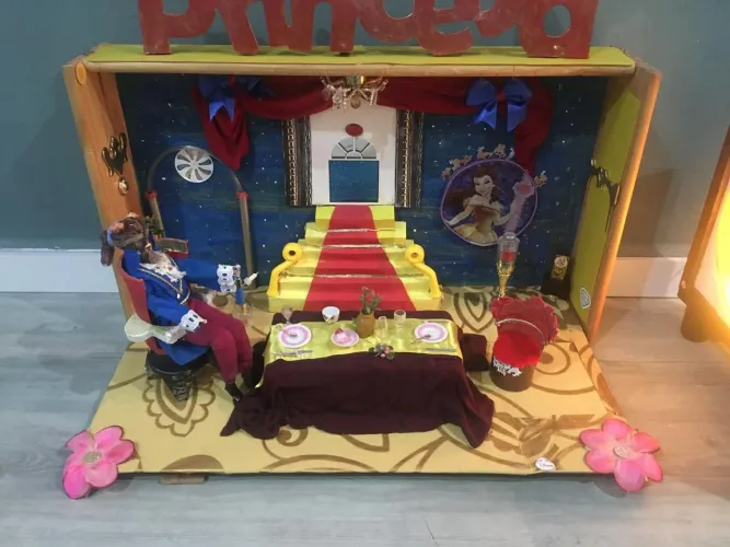 Cenario bela e fera 
