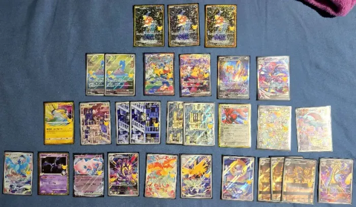 Cartas de Pokemon 30 anos em Inglês