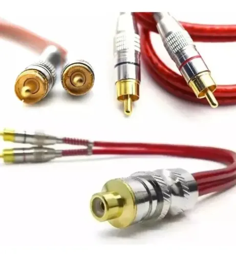 Cabo Y Rca 1 Femea E 2 Machos Blindado