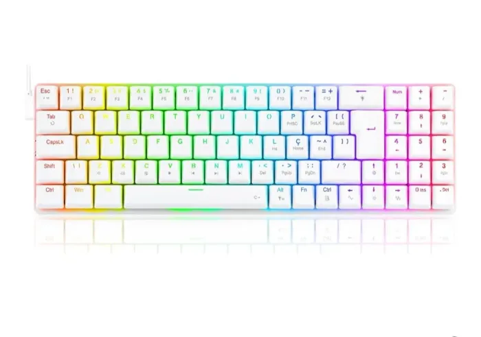 TECLADO MECÂNICO REDRAGON ASHE RGB- Switch RED
